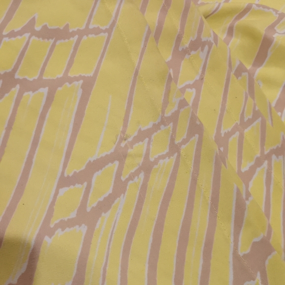 Yellow wide leg pants trousers - Picture 8 of 8